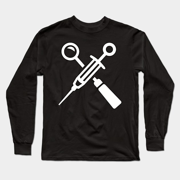 Dentist tools Long Sleeve T-Shirt by Designzz